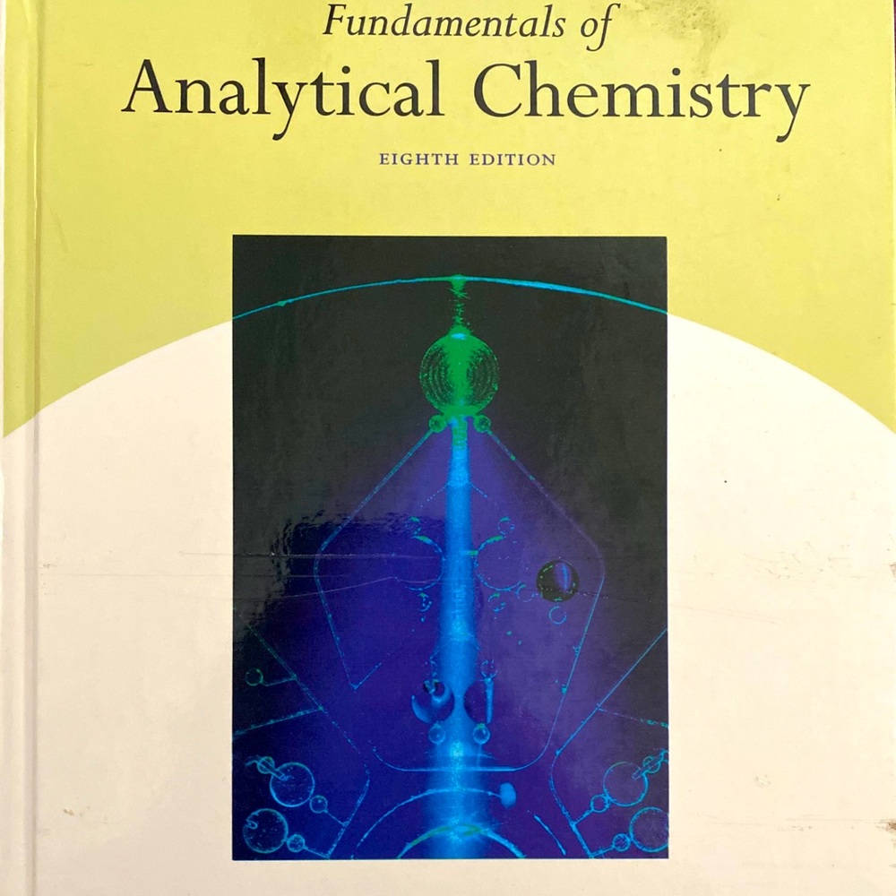 Fundamentals of Analytical Chemistry